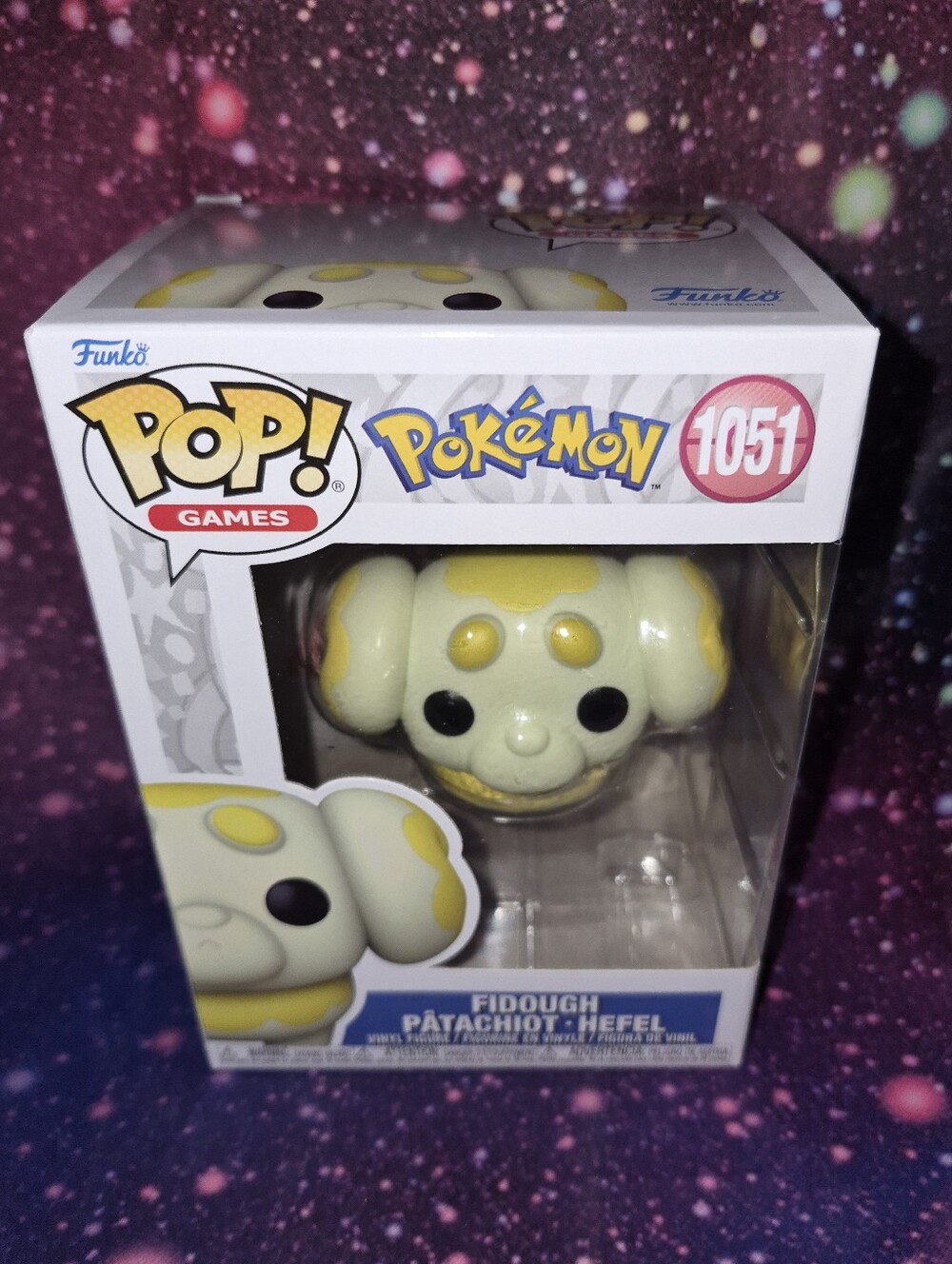 💛🍞 Pokémon Funko Pop! Fidough #1051 – NRFB – New in Box 🍞💛